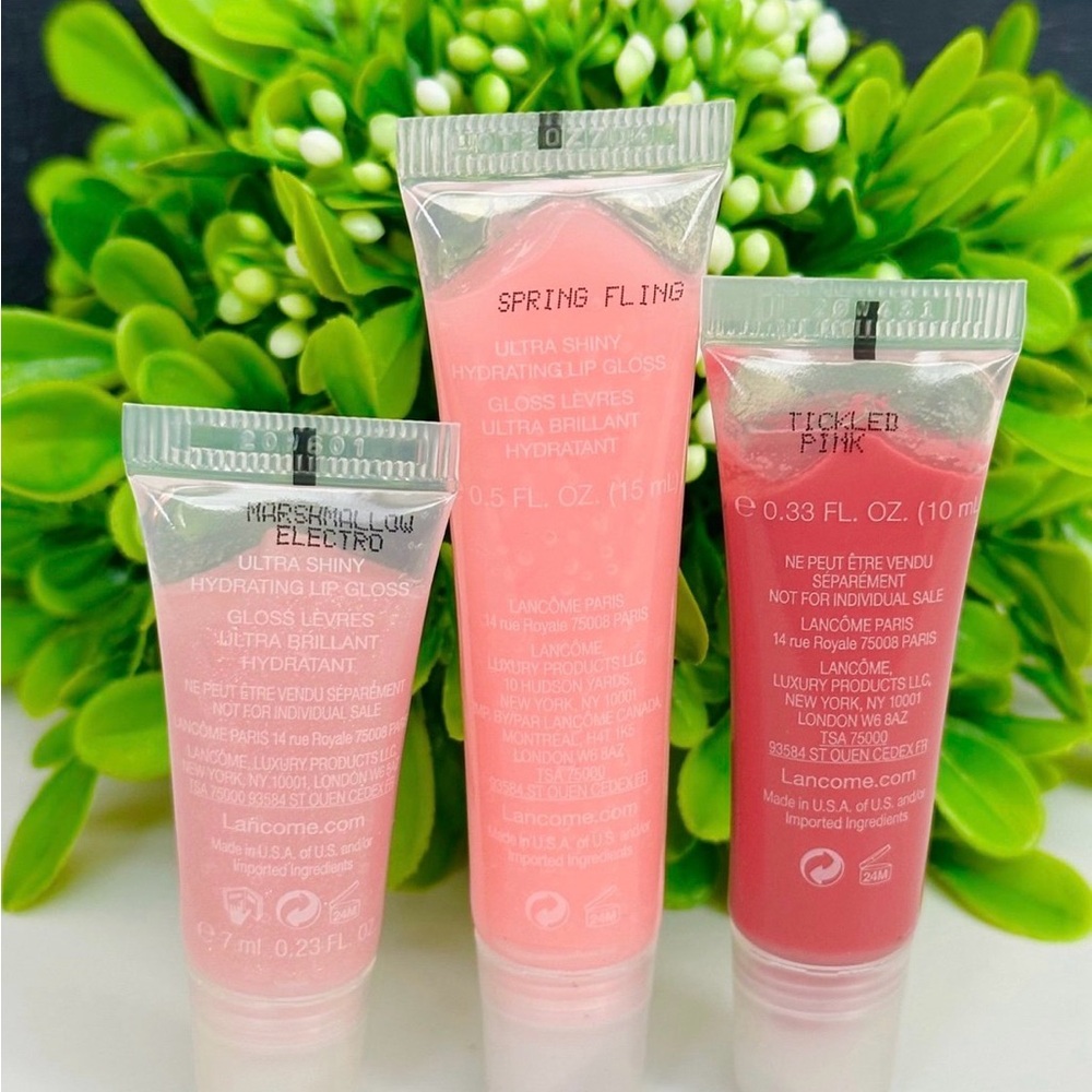 Lancôme Juicy Tubes Hydrating Lip Gloss 3pcs (Value $42) - Picture 2 of 4